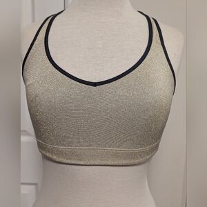 VSX Gold Shimmer Sports Bra